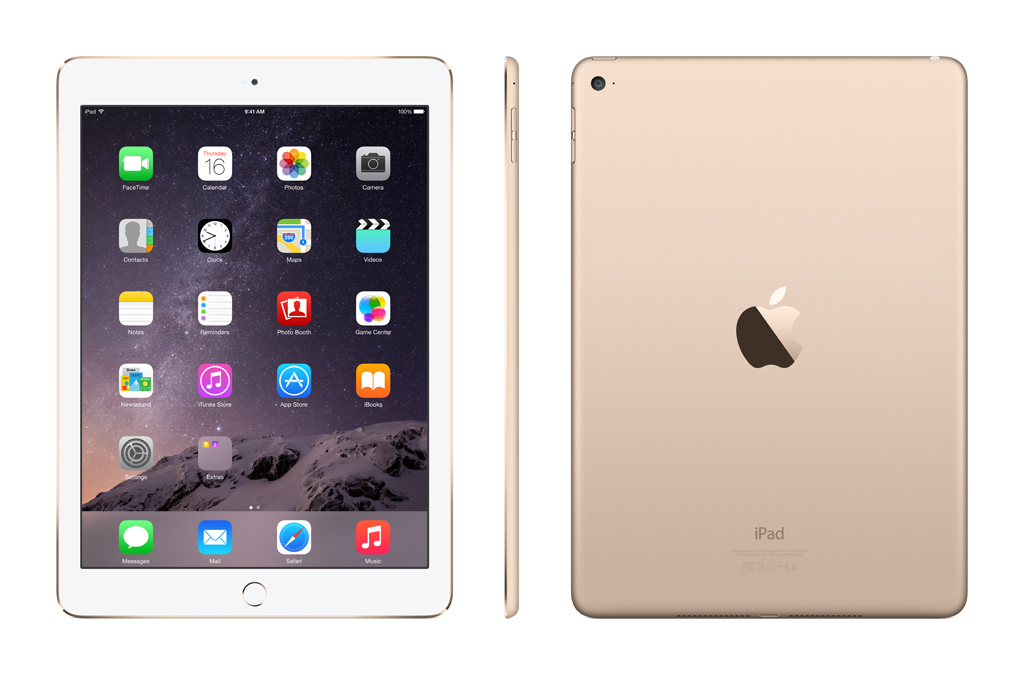 Apple iPad Air 2 Wi-Fi 16GB Gold MH0W2LL/A|On Sale at PortableOne